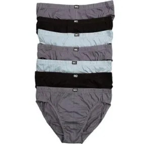 14 X Mens Rio Sexy Hipster Brief Cotton Underwear Jocks Grey