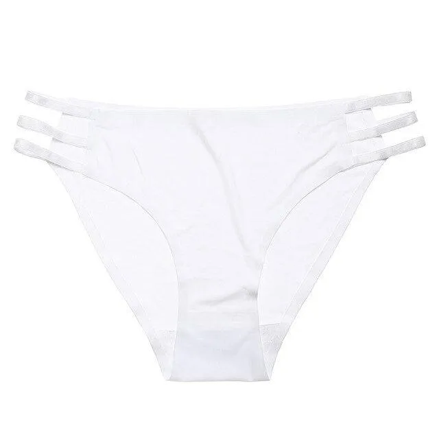 1Pc Seamless Thong G-String Underwear T-back Underpants Ladies Thongs Girls Soft Intimate Panties