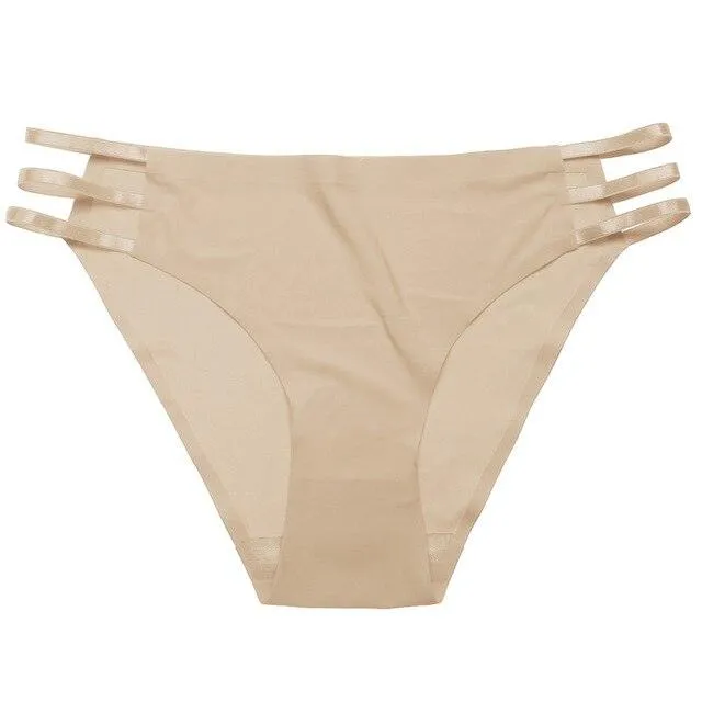 1Pc Seamless Thong G-String Underwear T-back Underpants Ladies Thongs Girls Soft Intimate Panties