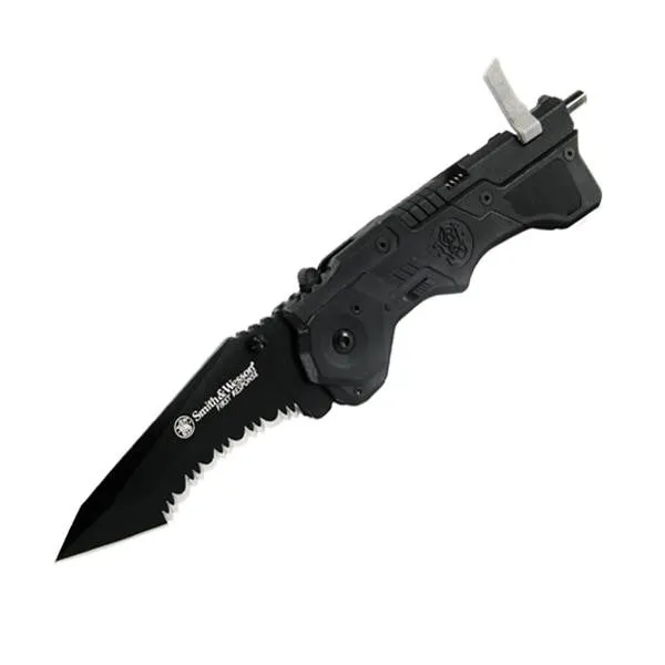 1st Response Magic Assisted, Black Handle, Black ComboEdge