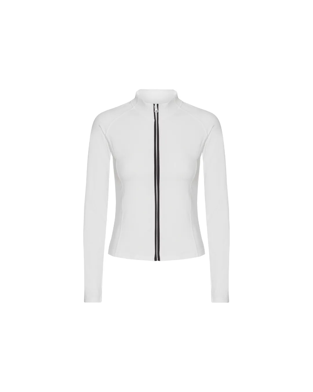 Active Zip Blouse - White