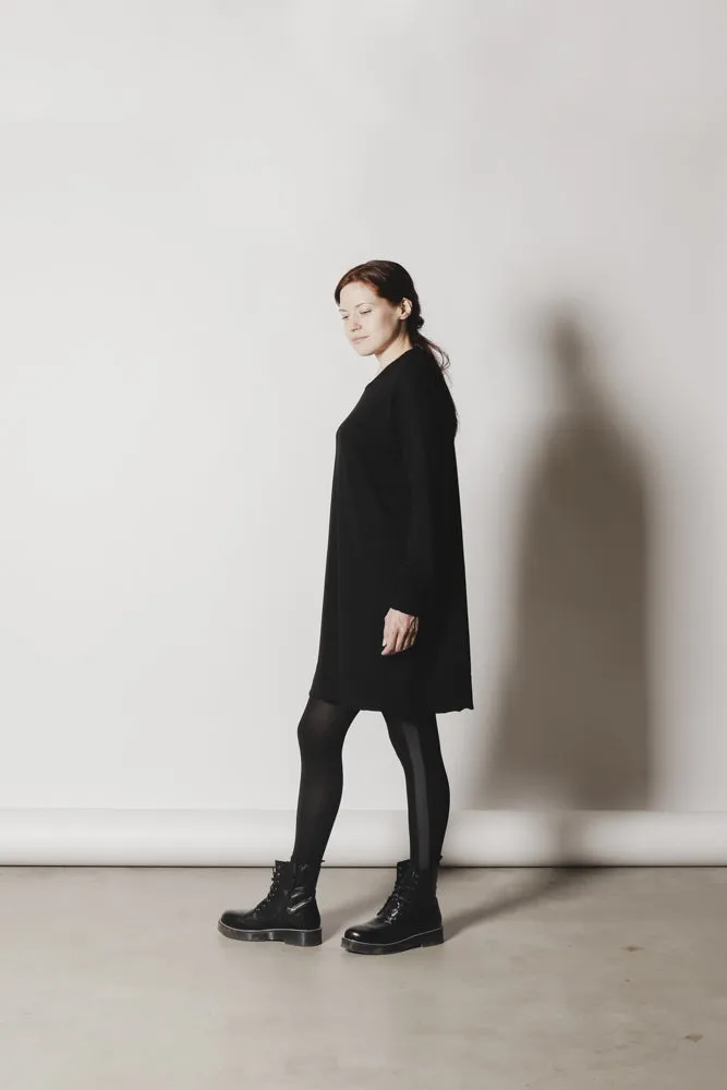 Ada Merino Wool Tunic Black