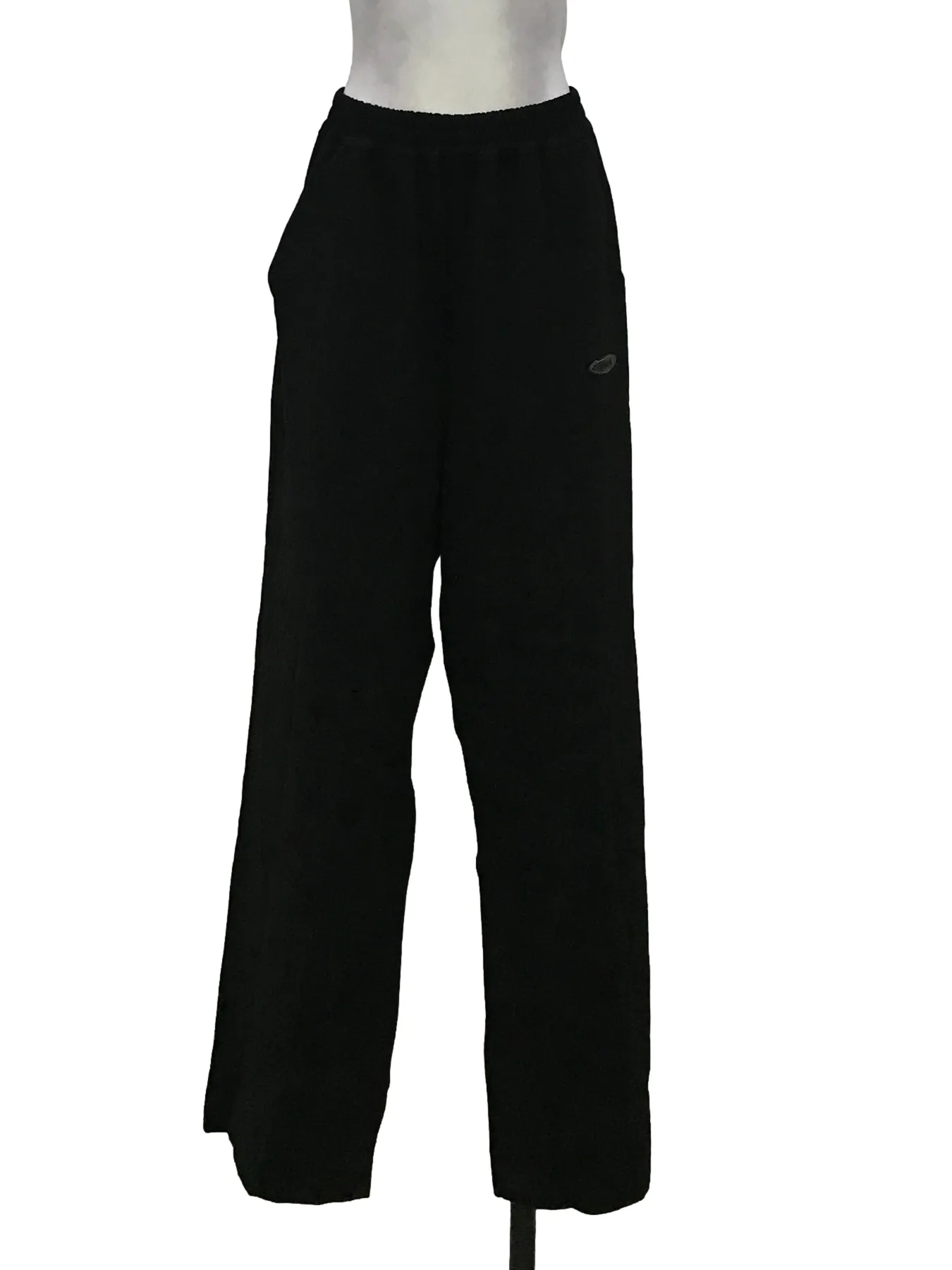 Black Side Logo Pants