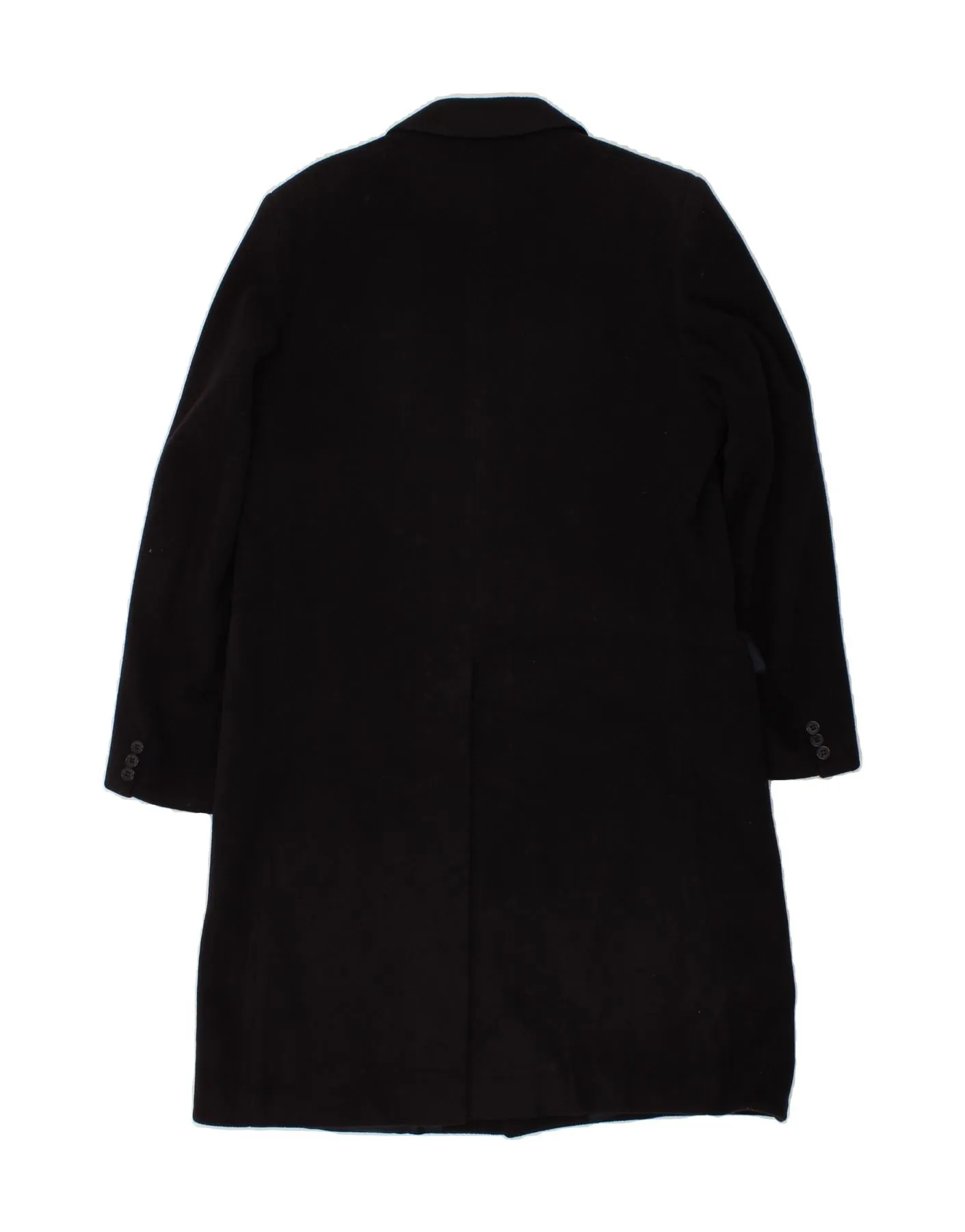 BROOK TAVERNER Mens Overcoat UK 38 Medium Navy Blue New Wool