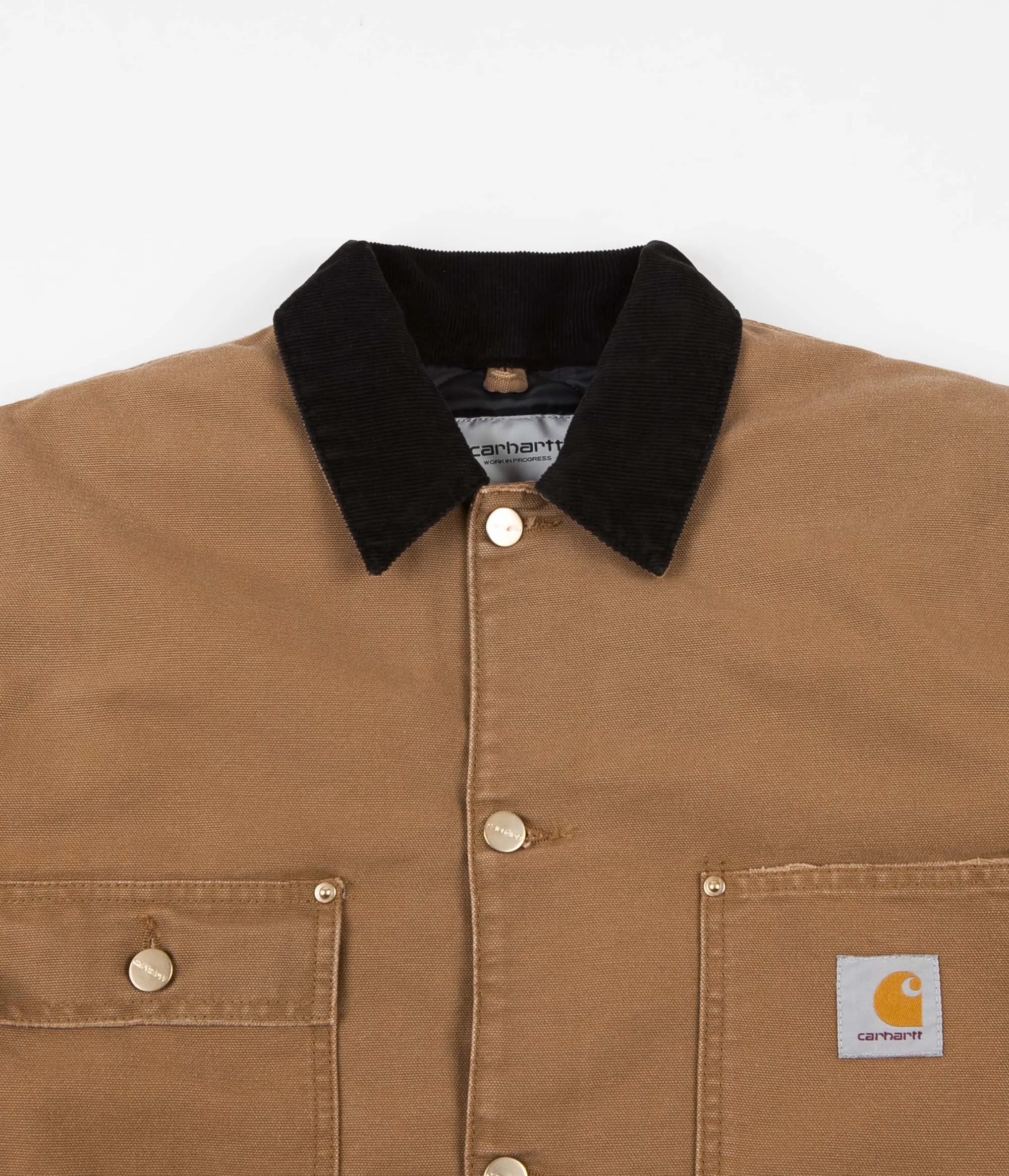 Carhartt OG Chore Coat - Hamilton Brown / Black