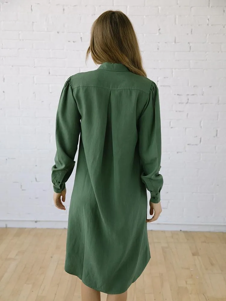 Chelsea Dress, Pine