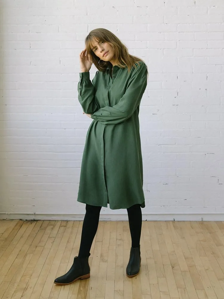 Chelsea Dress, Pine