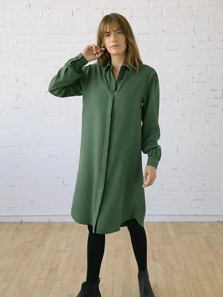 Chelsea Dress, Pine