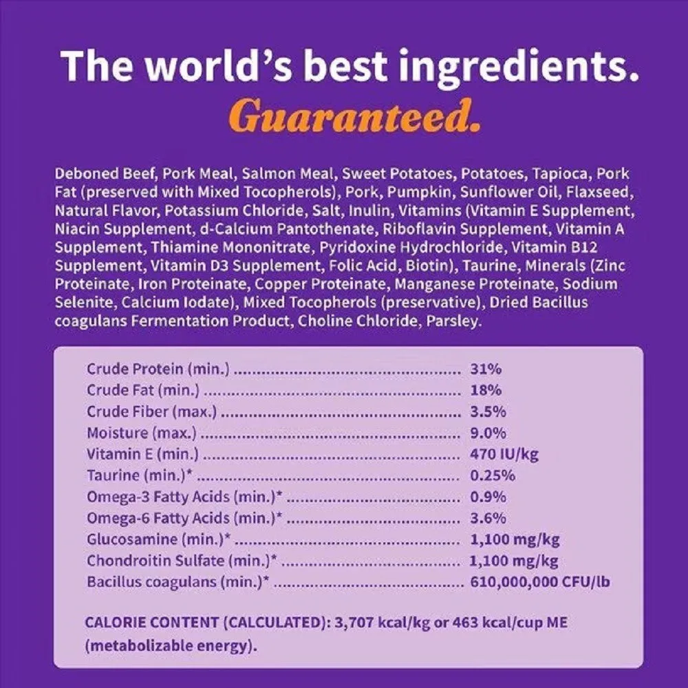 elevate Grain Free Freeze-Dried Raw Coated Adult Red Meat & Sweet Potato Recipe Dog Dry Food