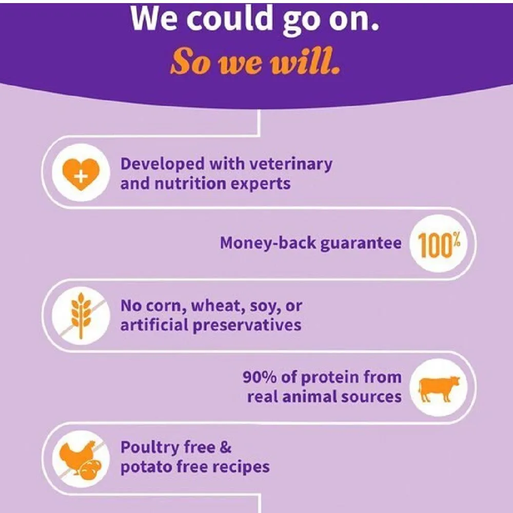 elevate Grain Free Freeze-Dried Raw Coated Adult Red Meat & Sweet Potato Recipe Dog Dry Food