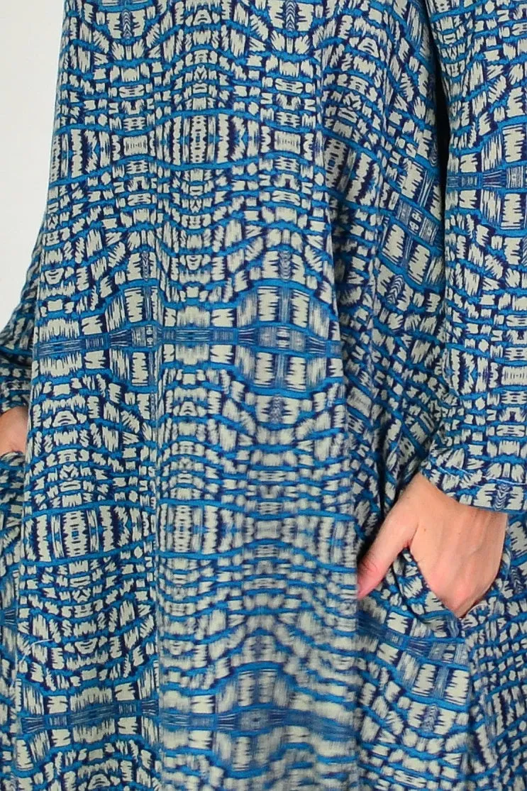 Gorgeous Aztec Fleece Tunic Dress