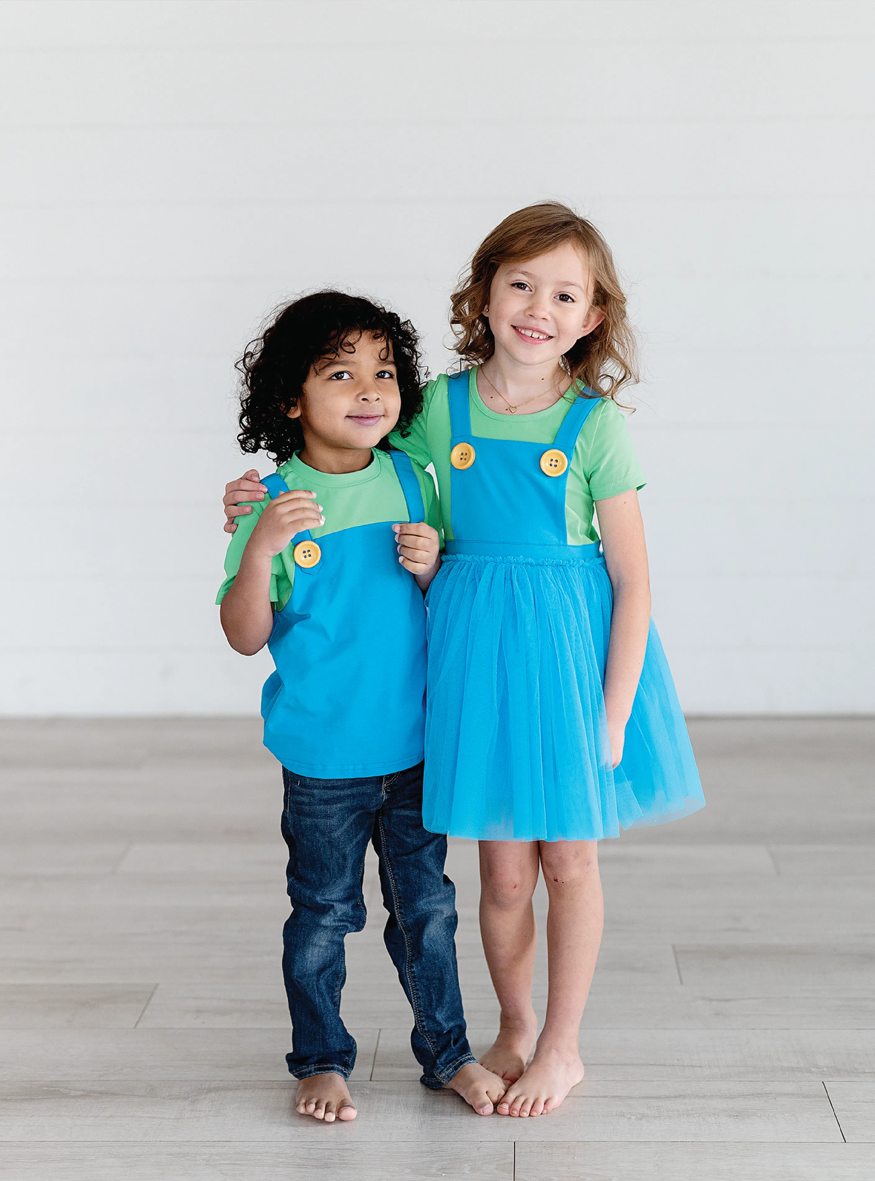 Green Overall Tee