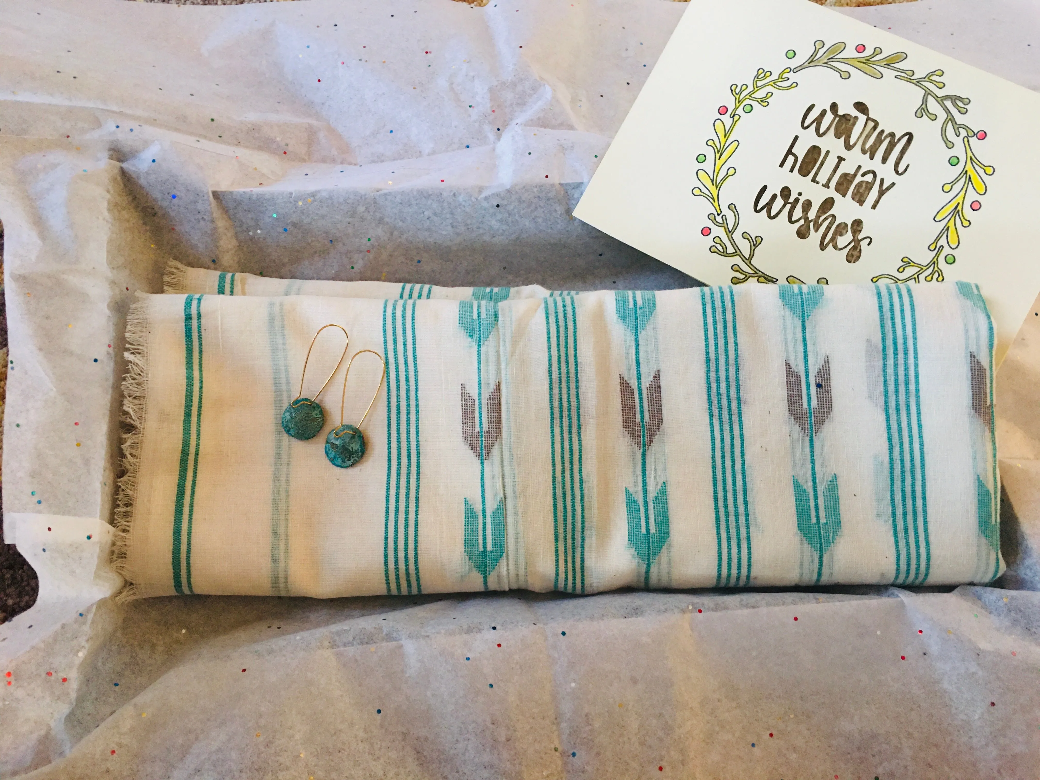 Handmade holiday mystery box