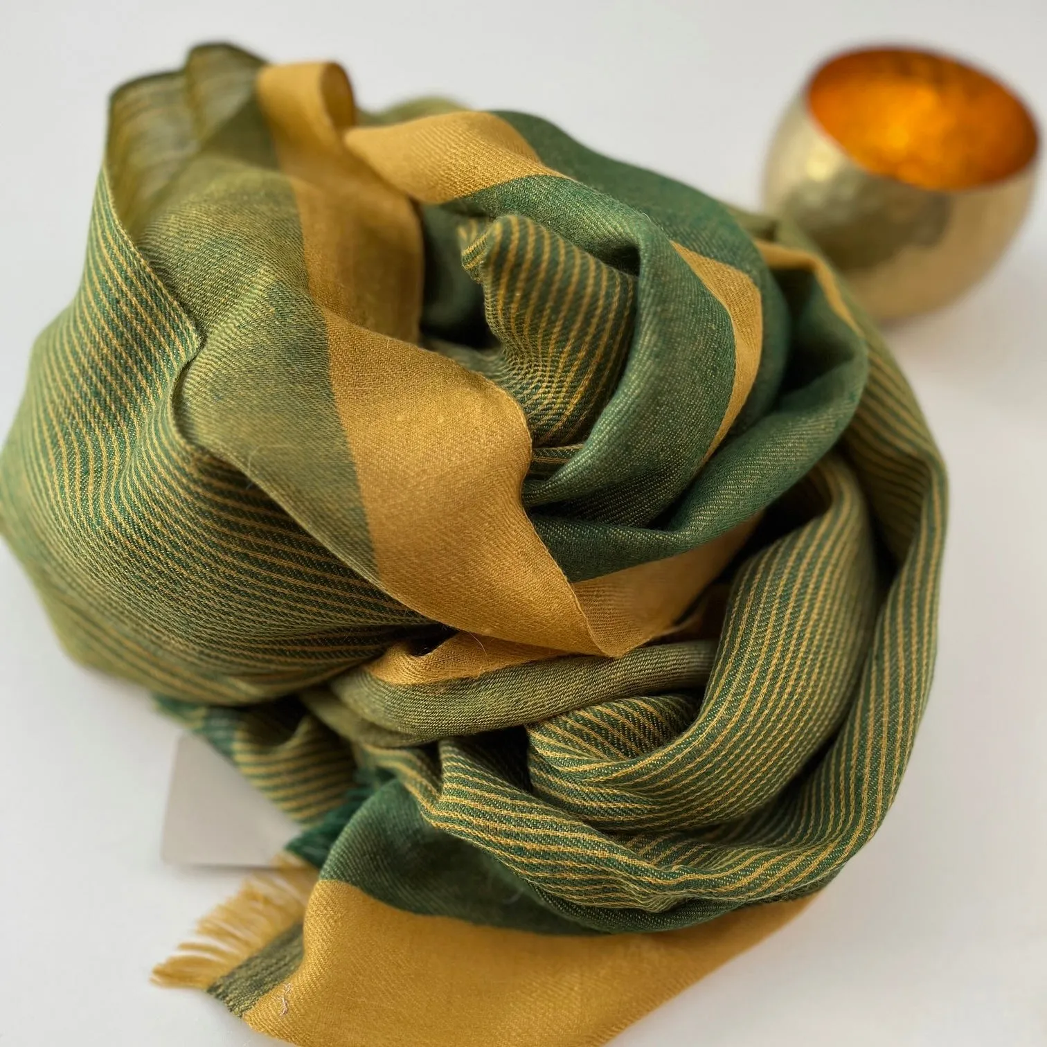 Holly- Pure Handwoven Cashmere Pashmina Shawl