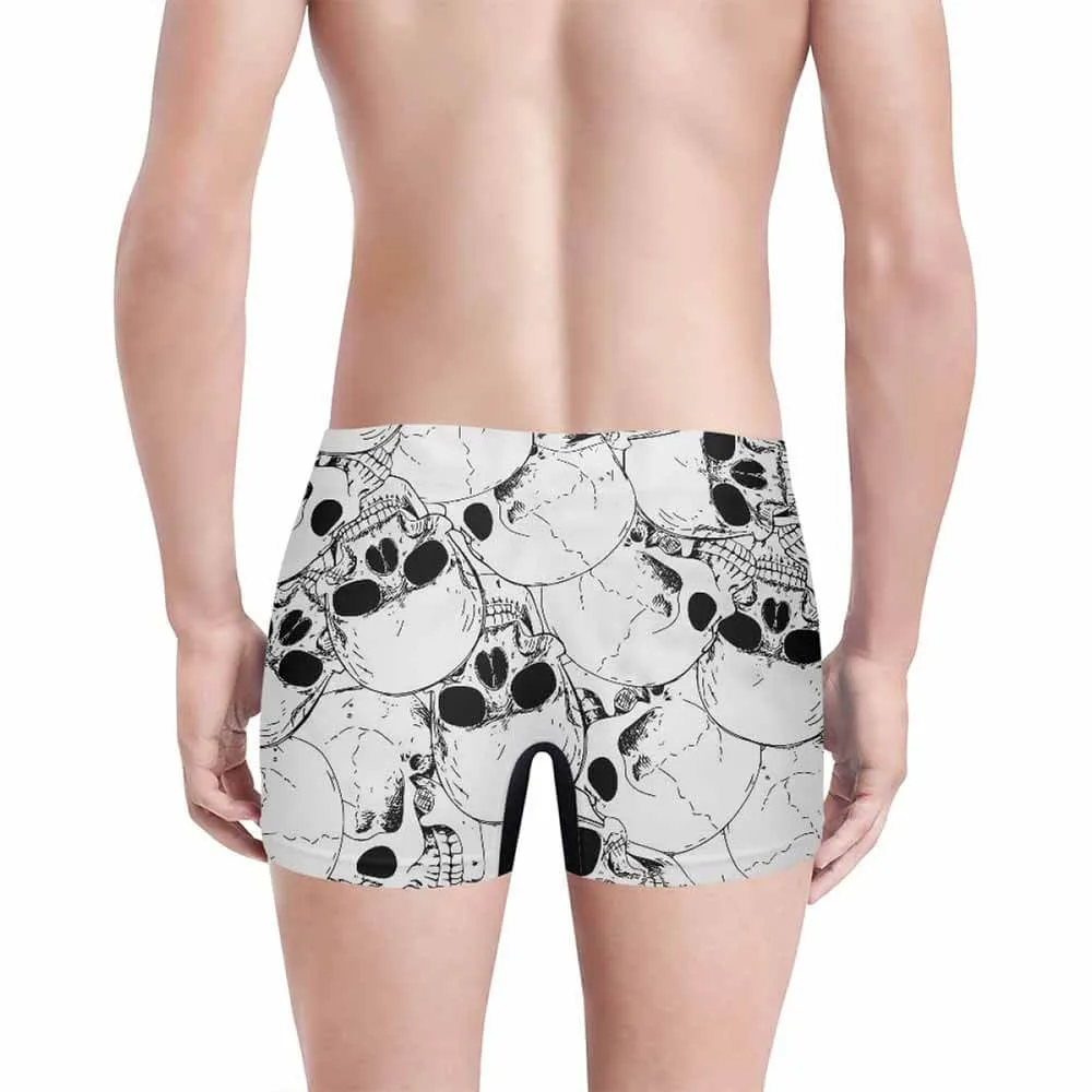 I Have Really Cool Tattoos Skull Print Men’s Boxer Brief