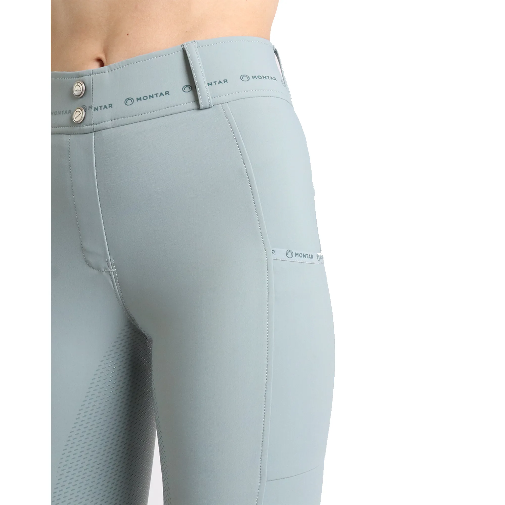 Montar MoLyra Ladies High Rise Full Grip Pull On Breeches, Turin