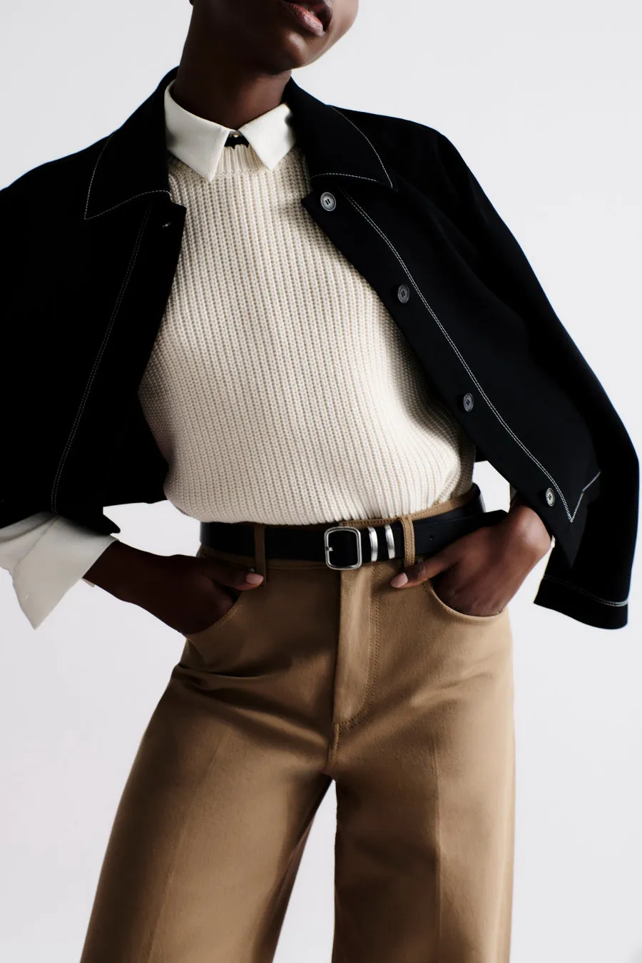 Nicky Jacket - Everyday Crepe :: Black