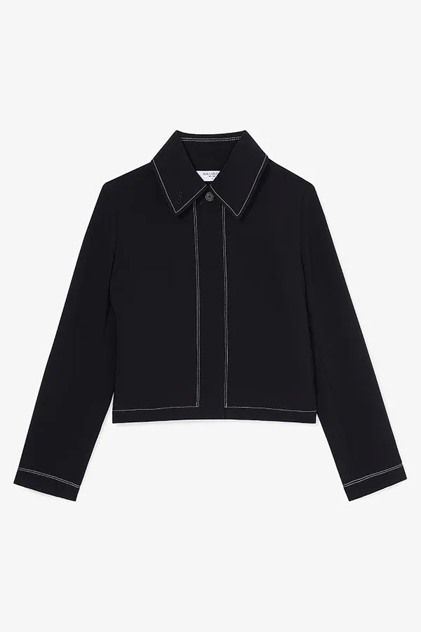 Nicky Jacket - Everyday Crepe :: Black