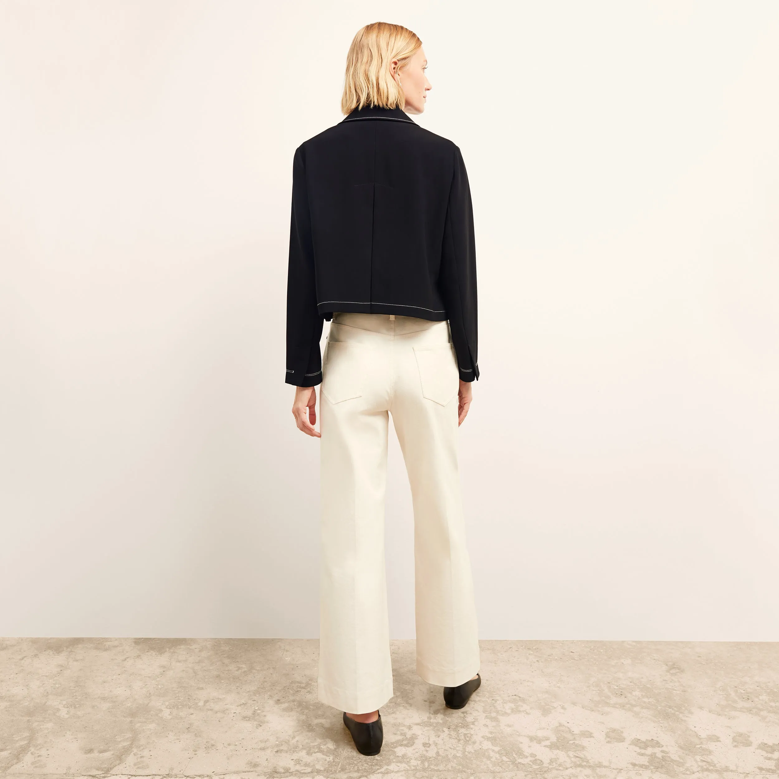 Nicky Jacket - Everyday Crepe :: Black