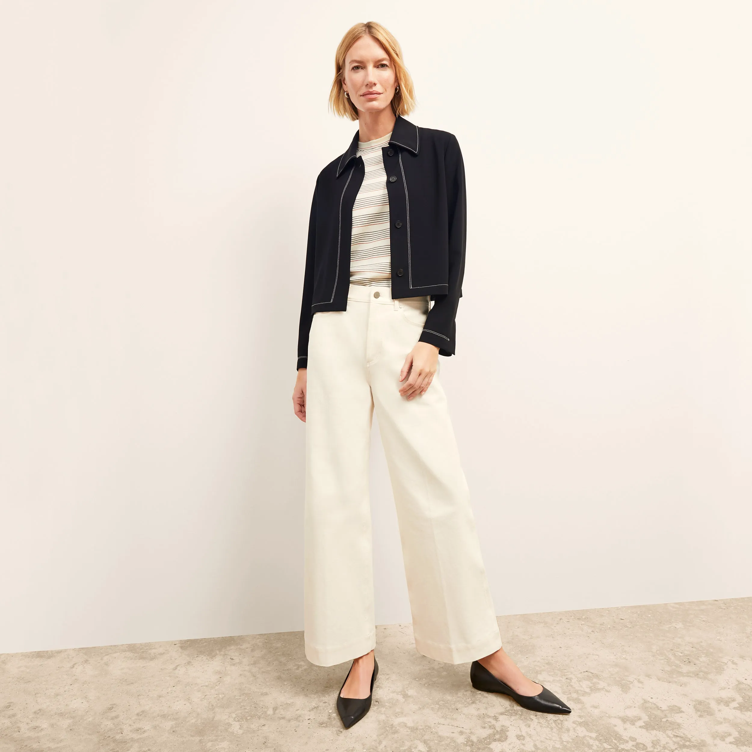 Nicky Jacket - Everyday Crepe :: Black