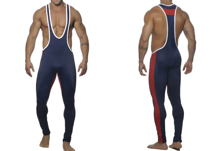 Nylon Spandex Sided Striped Suspender