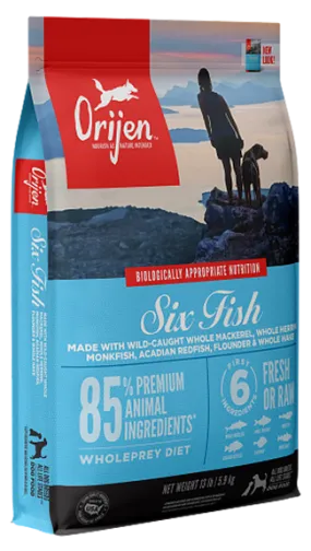 ORIJEN Dry Food: Six Fish Recipe