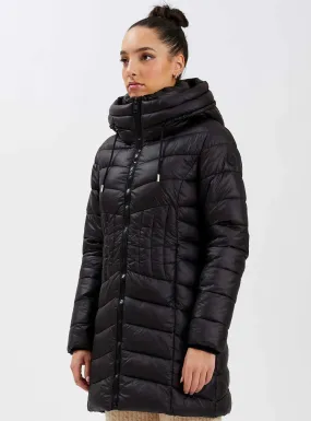Point Zero Coat - Aurora Quilted - Black 8168410