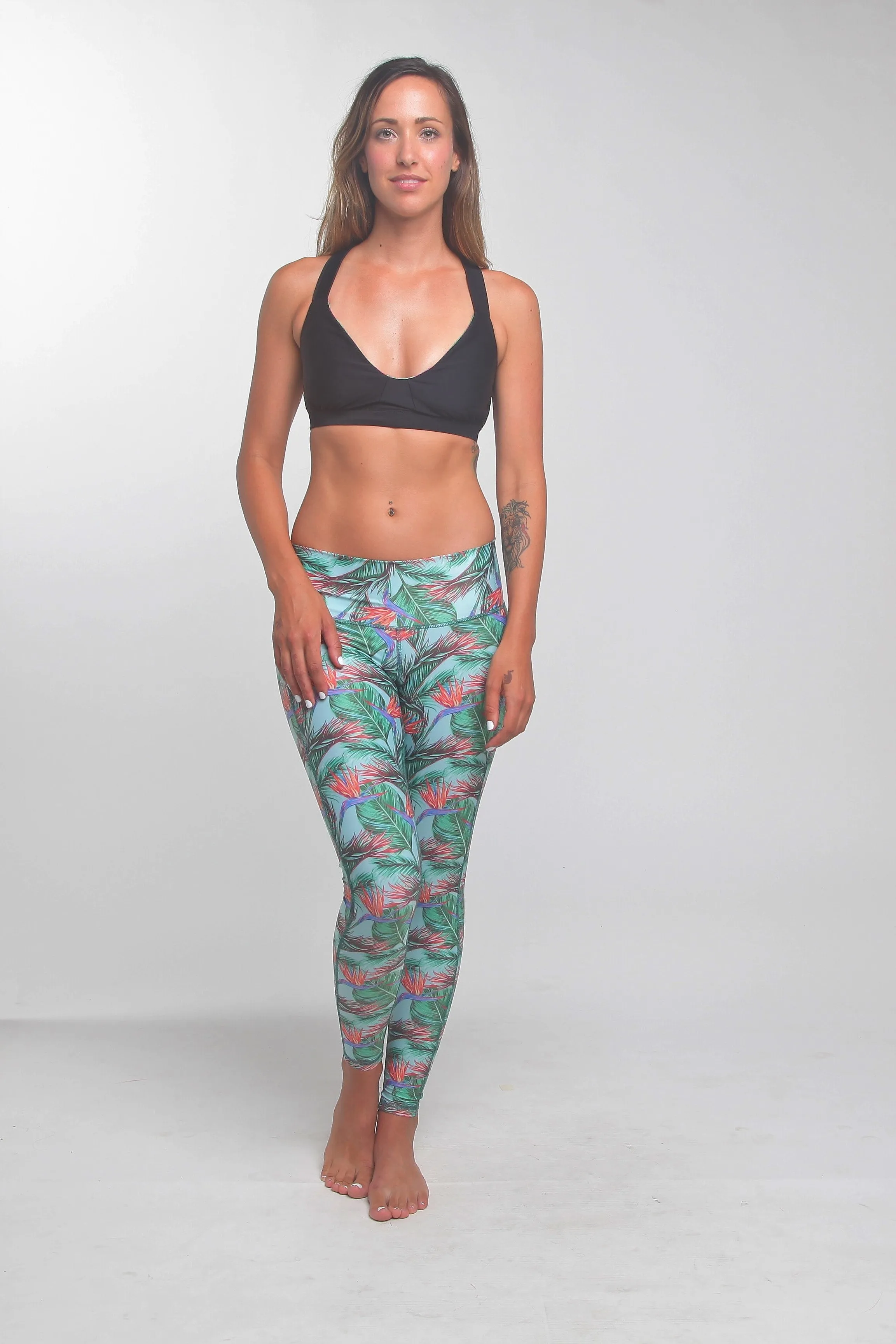 TIKIYOGI® Flora, Yoga-Surf Environmental Friendly Tights