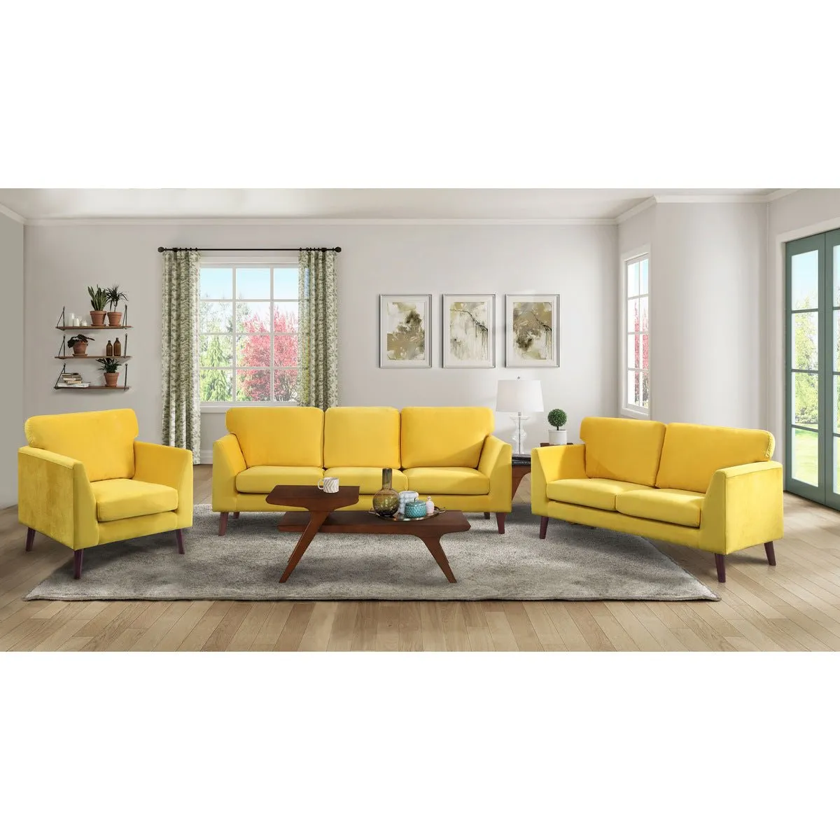 Tolley Yellow Collection Sofa