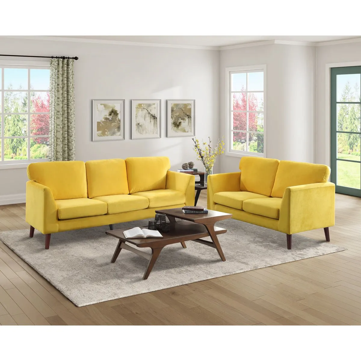 Tolley Yellow Collection Sofa