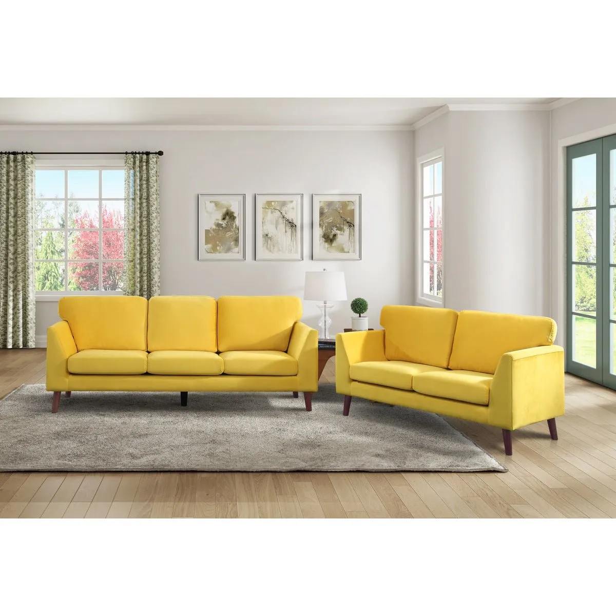 Tolley Yellow Collection Sofa