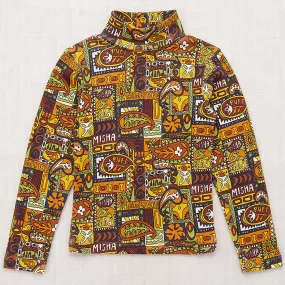 Turtleneck in Fox Groovy Paisley by Misha & Puff