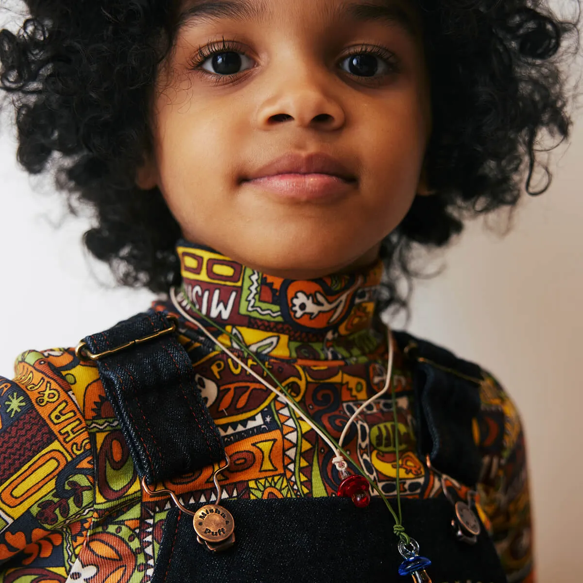 Turtleneck in Fox Groovy Paisley by Misha & Puff
