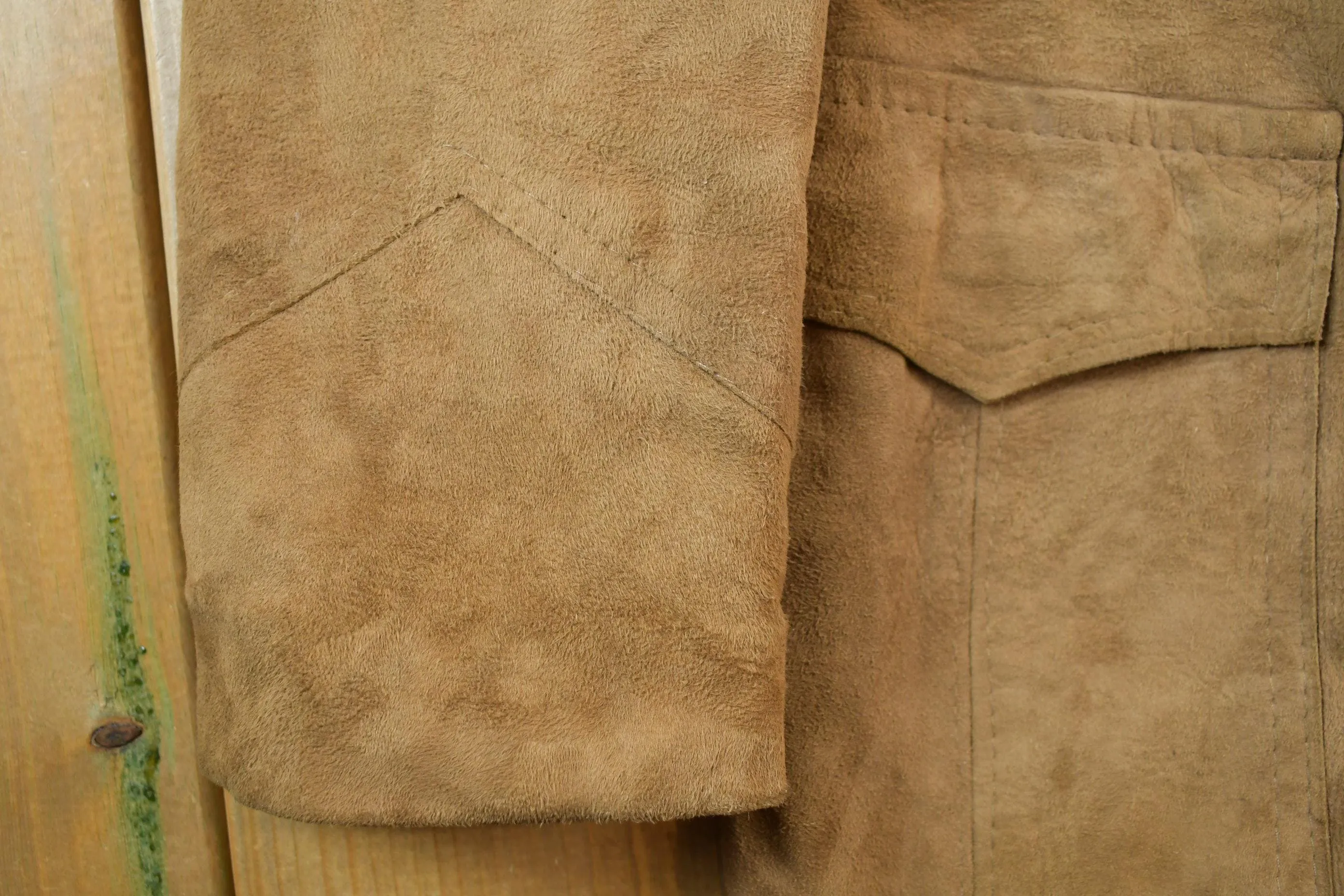 Vintage 1980s Weathermate Suede Jacket