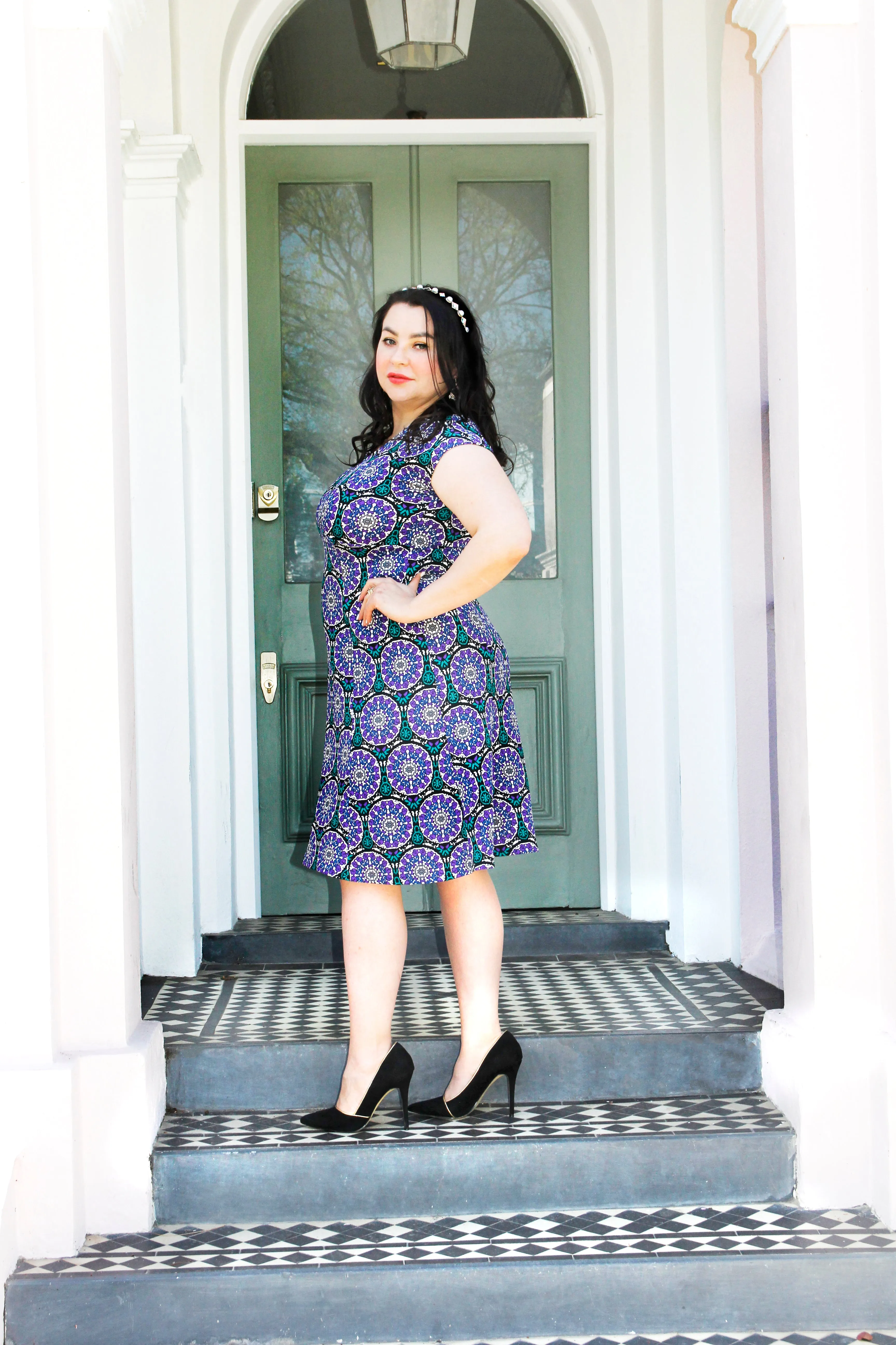 Violetta Dress - Jersey flared Summer Dress