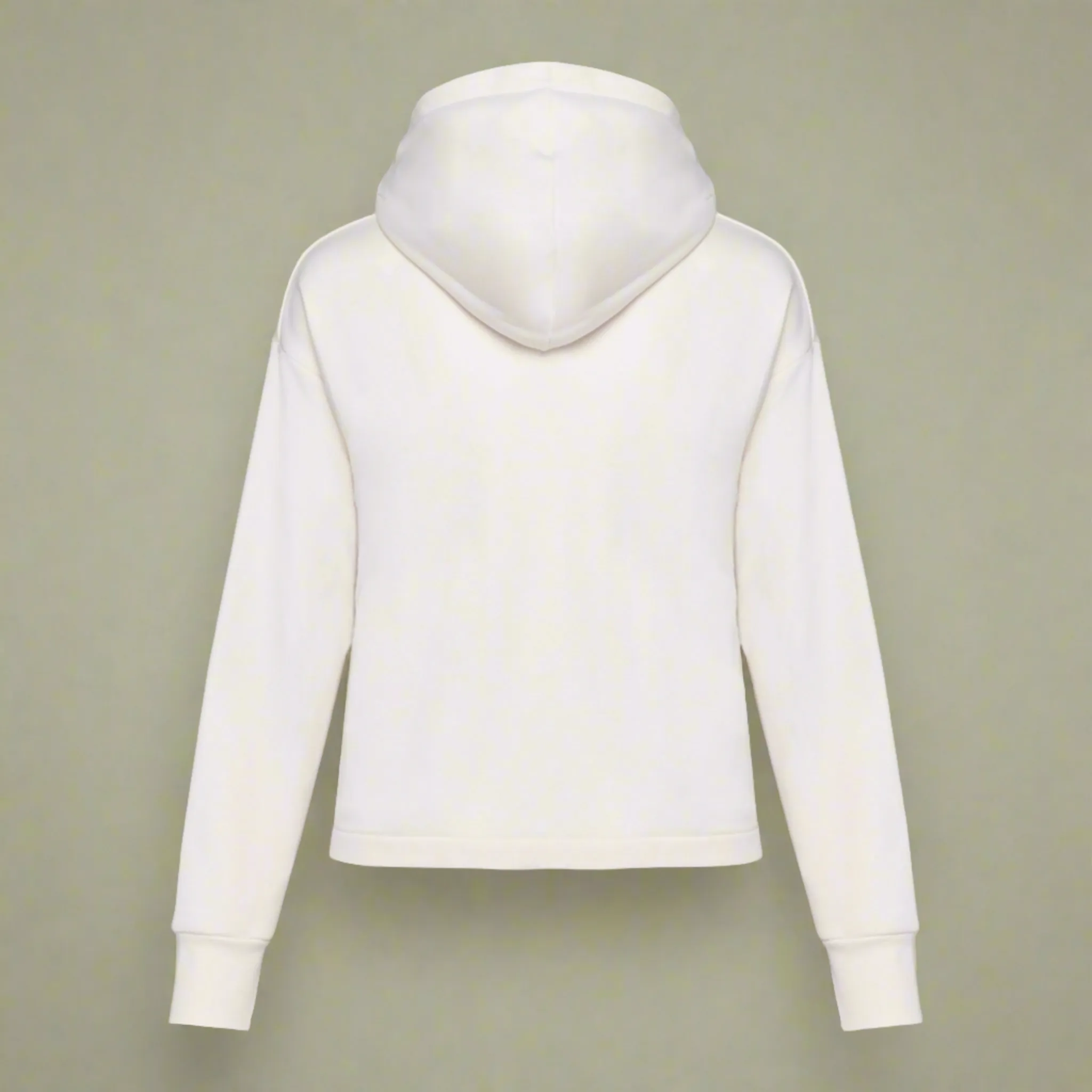 Women's Cropped Zipped Eco-Hoodie