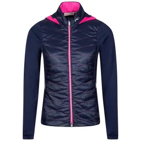 Womens Retention Hooded Jacket Atlanta Blue - SS23