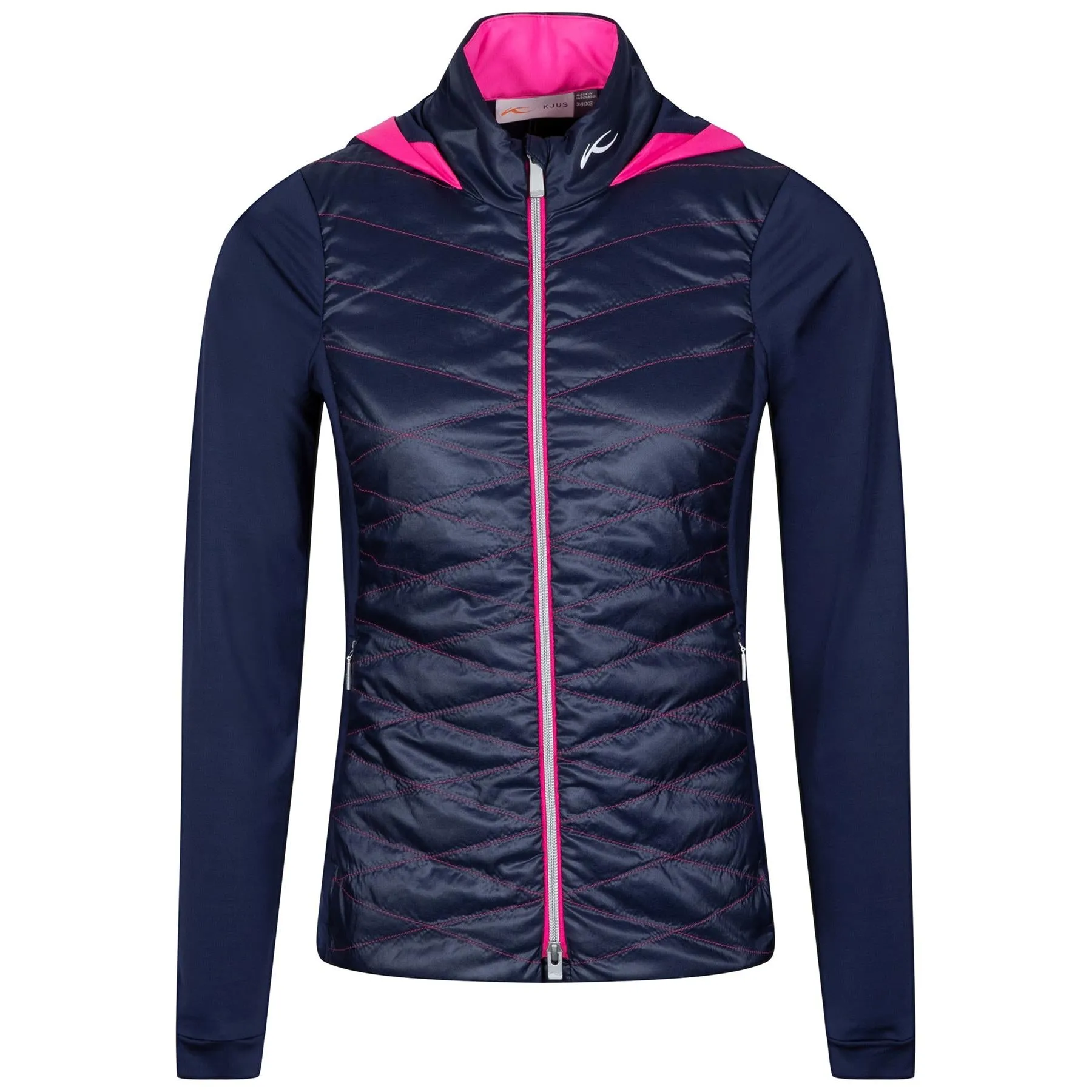 Womens Retention Hooded Jacket Atlanta Blue - SS23