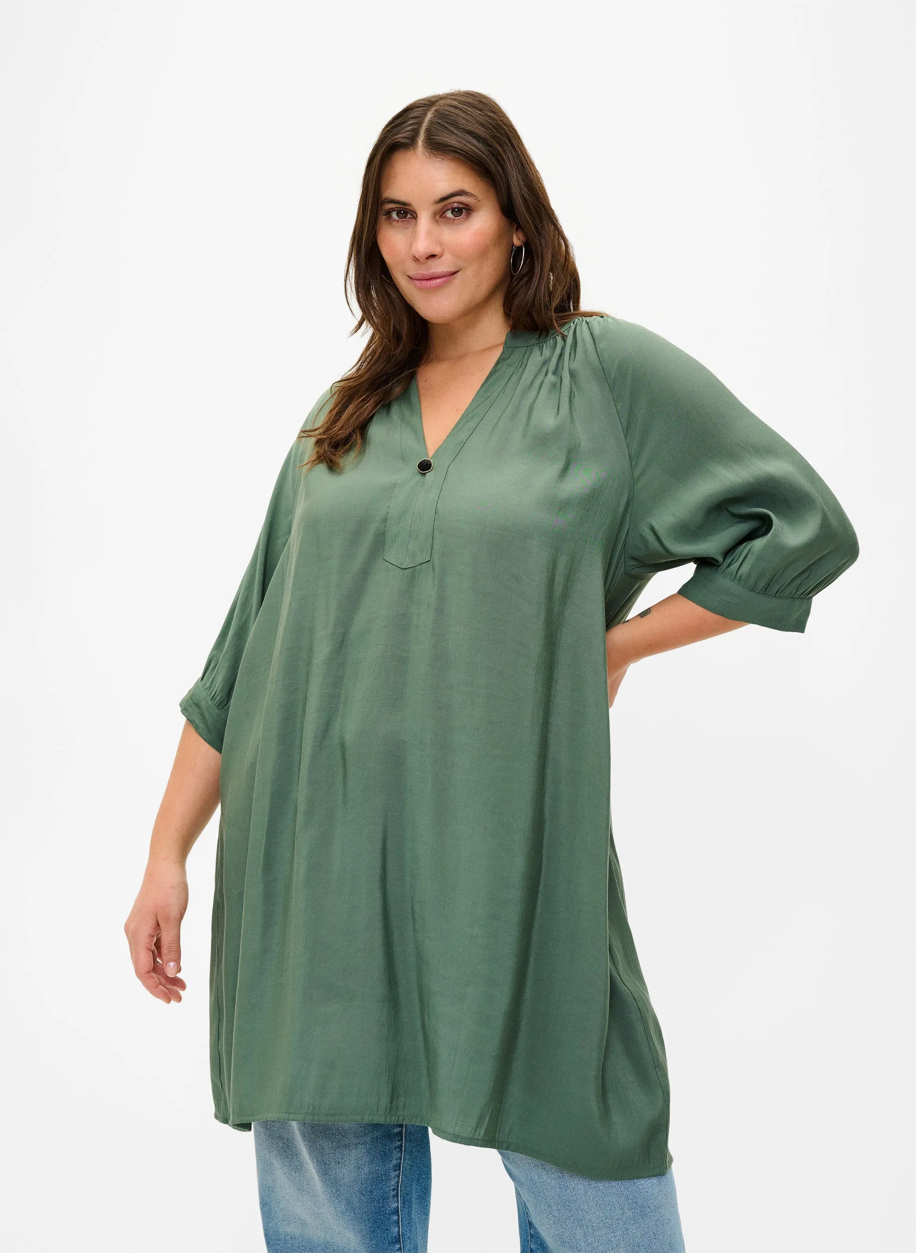 Zizzi Tunic in Green