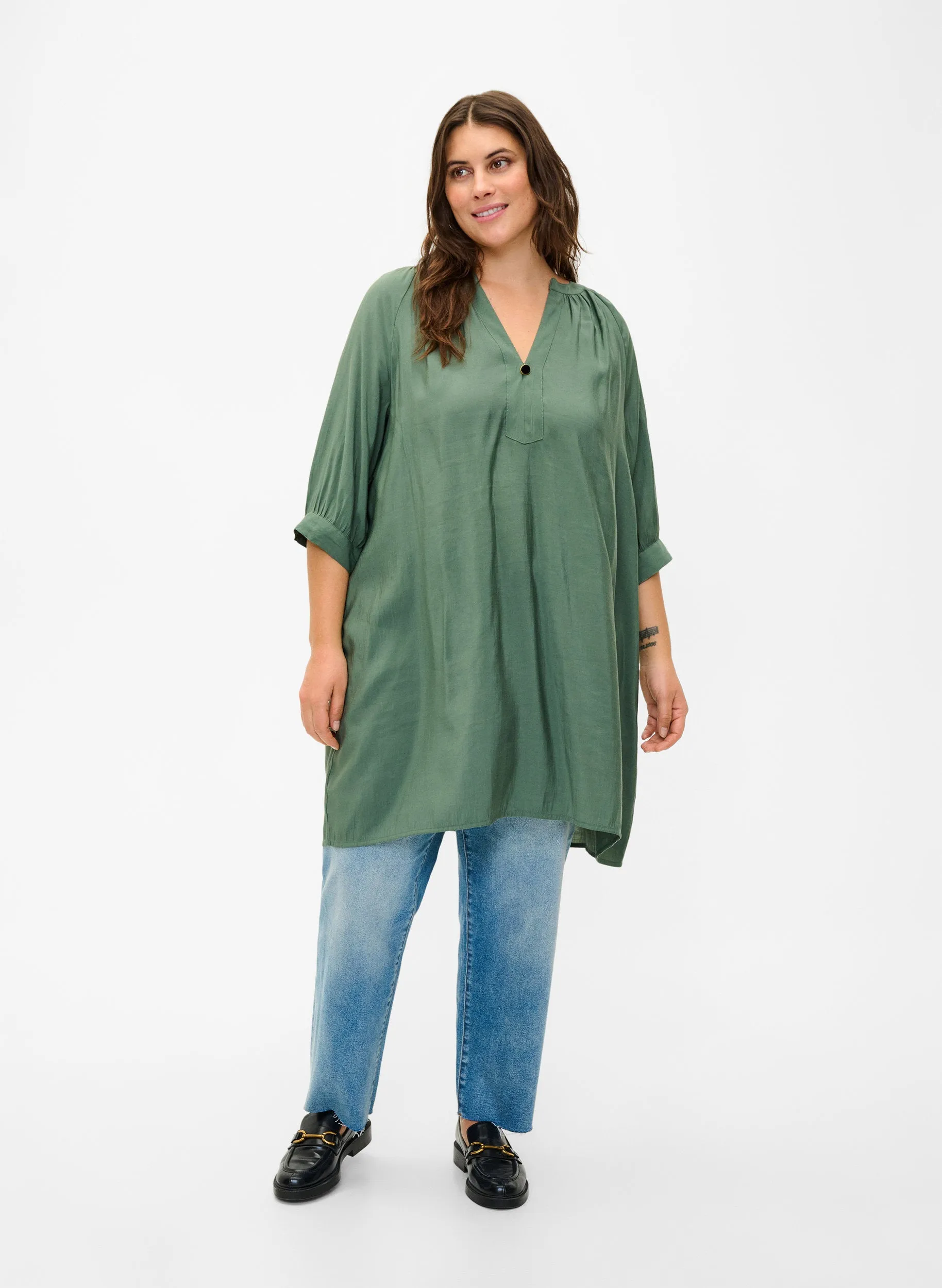 Zizzi Tunic in Green
